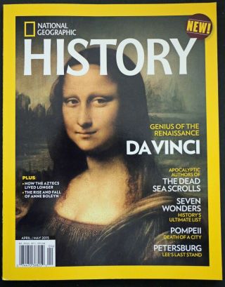1st Issue National Geographic History April/may 2015 Davinci