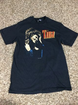 Authentic Vintage 1985 Tina Turner Private Dancer Tour Medium T Shirt