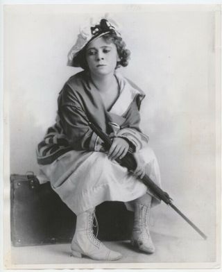 Mae West 1919 Vintage Rare Broadway Portrait Vaudeville Circuit