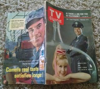 Vintage 1966 I dream of Jeannie Vol 14 6 classic TV Guide show Barbara Eden 2