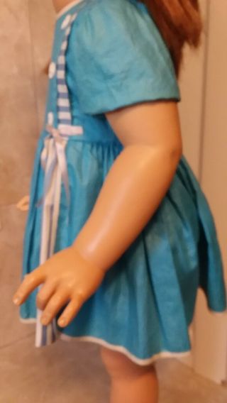 Vintage 1960 ' s Play Pal Playpal Sized Blue Dress NO DOLL 2