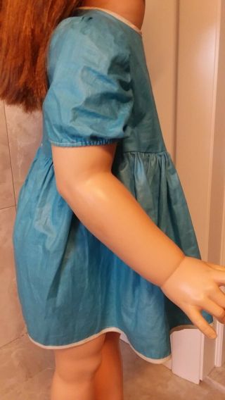 Vintage 1960 ' s Play Pal Playpal Sized Blue Dress NO DOLL 3