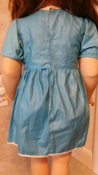 Vintage 1960 ' s Play Pal Playpal Sized Blue Dress NO DOLL 4