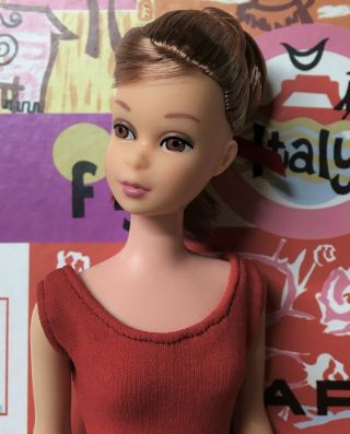 Yes it ' s Vintage Barbie Cousin Swirl Ponytail PROTOTYPE Francie Doll by April 3