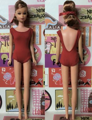Yes it ' s Vintage Barbie Cousin Swirl Ponytail PROTOTYPE Francie Doll by April 8