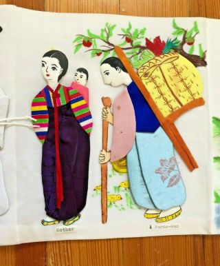 1940s Vintage Korean Folk 풍속 Dolls 김 대건 신부 성녀 김효임 천주교 Catholic 순교자Martyr Korea 5