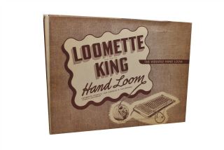 Vintage Wood Loomette Large Lap / Table Weaving Frame Loom