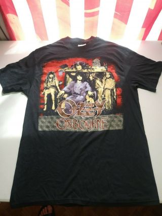 Vintage Ozzy Osbourne No Rest For The Wicked 1988 Concert Shirt Size L