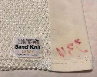 VTG 70s Louis Bullard Seattle Seahawks Sand - Knit Football Jersey Made In USA L 10