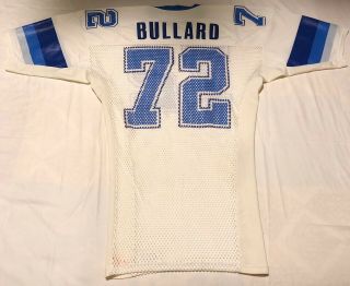 VTG 70s Louis Bullard Seattle Seahawks Sand - Knit Football Jersey Made In USA L 4