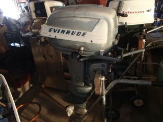 Vintage Evinrude 15 Horse Outboard Motor