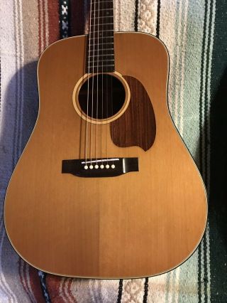 Vtg Daion Mugen Mark I 6 String Acoustic Guitar Made In Japan 109313 W/case
