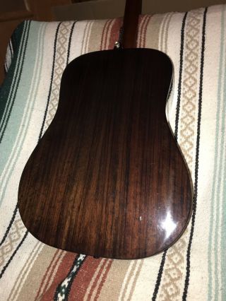 Vtg Daion Mugen Mark I 6 String Acoustic Guitar Made in Japan 109313 W/Case 5