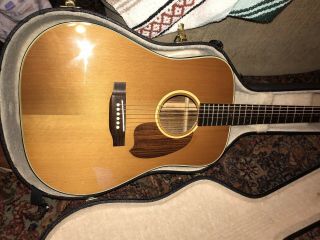 Vtg Daion Mugen Mark I 6 String Acoustic Guitar Made in Japan 109313 W/Case 9