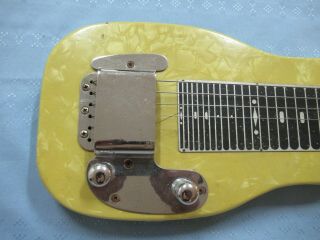 VINTAGE FENDER CHAMPION LAP STEEL GUITAR SERIAL 8514 ONLY, 5