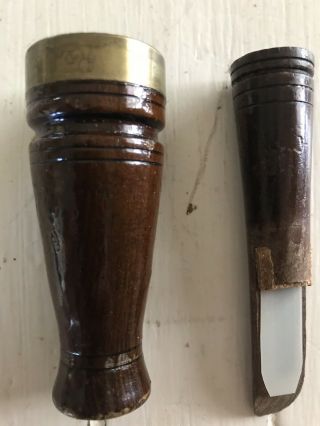 Vintage Billy Starks Green Hedge Duck Call 2
