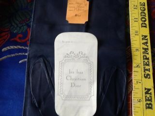 Vintage Christian Dior Kidskin Gloves,  size 63/4 3