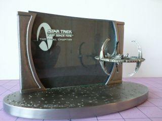 Rare Deep Space 9 Hand Sculpted Pewter Sculpture.  Limited Production 500 Only.