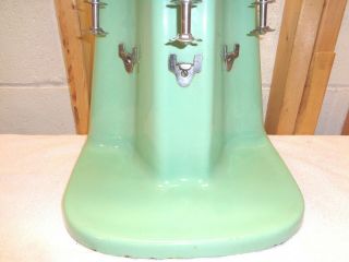 Vintage HAMILTON BEACH 40DM Jadeite Green 3 Cup Milkshake Maker 3