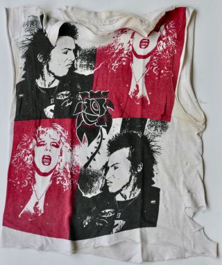 Sid & Nancy (sex Pistols / Sid Vicious) T - Shirt Vintage Ultra Rare Punk Rock