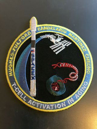 Spacex Nasa Iss T - Cell Activation In Aging Patch,  Very Rare.