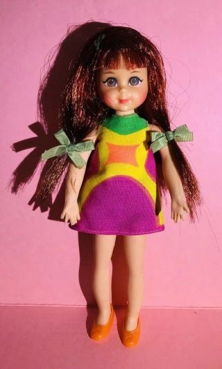Vintage Mattel Chris Doll,  Brunette W/ Complete Outfit