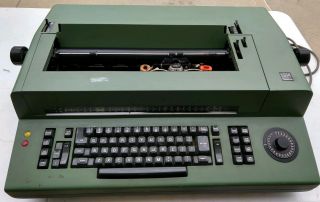 Vintage Rare Ibm Memory Typewriter Model 5651 Needs