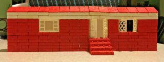 American Bricks Red White Assortment,  Windows,  Doors,  Etc.