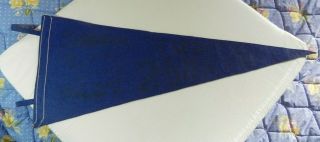 VTG PACIFIC COAST LEAGUE SPOKANE INDIANS BASEBALL 1900 ' s PENNANT 28”x11.  5” 2