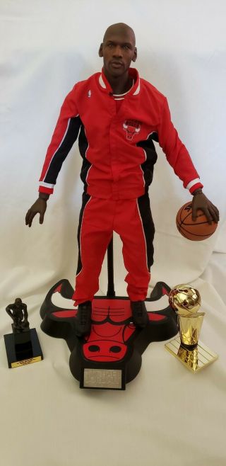 Michael Jordan Chicago Bulls Rare 1/4 Quarter Scale Enterbay Action Figure
