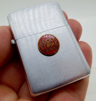 Vintage Rare 1937 - 1950 Lucky Strike Zippo Lighter " It 