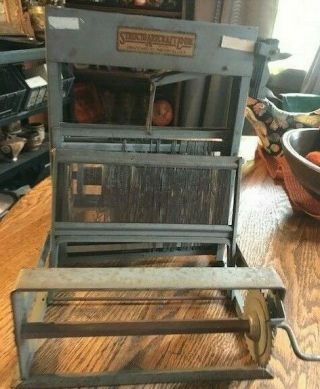 Vintage Structo Artcraft Table Weaving Loom 8 " 100.  00