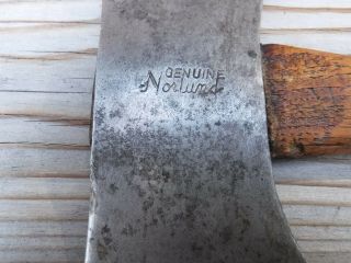 Rare Antique Vintage Norland Double Bit Camp Hatchet Axe Camping Huntin