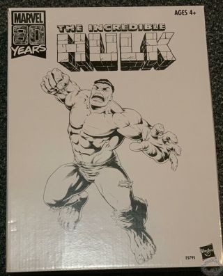 Marvel 80th Anniversary Vintage Hulk Sdcc 2019 Exclusive Boxed Figure