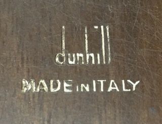 Vintage Estate Dunhill Single Pipe Stand Walnut - 5
