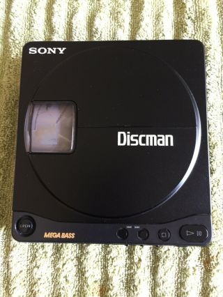 Sony D - 9 Portable Discman Vintage Audiophile Cd Player Digital Audio