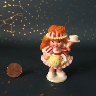 Vtg Cherry Merry Muffin Mini Pvc Cake Topper Figurine
