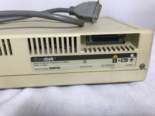 VINTAGE DUO DISK DUODISK 5.  25 FLOPPY DRIVE FOR APPLE II COMPUTERS,  A9M0108 4