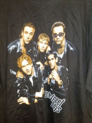 Vintage 1998 Backstreet Boys World Tour Concert T Shirt Winterland Xl Made Us