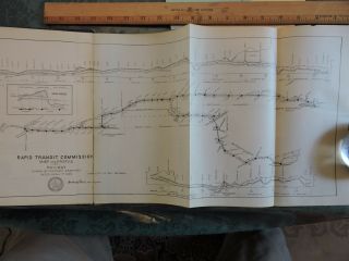Rare Orig 1904 York City SUBWAY Rapid Transit 375 - page Report BOOK,  MAPS 3