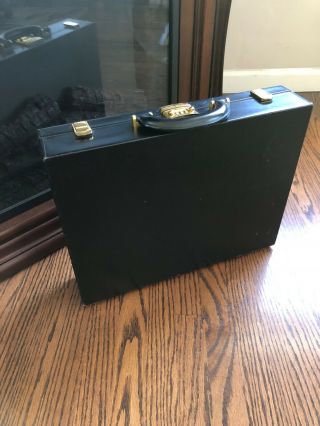 Montblanc Vintage Black Briefcase Rare