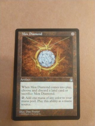 Mox Diamond - Magic: the Gathering - Stronghold - Light Play - x2 4