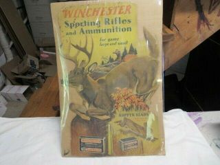 Winchester Sporting Rifles & Ammunition Diecut Whitetail Buck