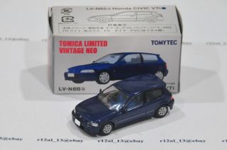 Tomica Limited Vintage Lv - N65b 1/64 Honda Civic Vti (blue)