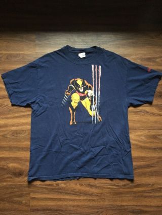 Vintage Marvel X Men Wolverine T Shirt 2000 Size Xl Rare Collectors