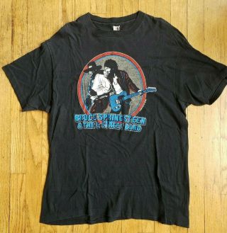 Rare (1980) Bruce Springsteen " The River Tour " Concert T - Shirt Xl