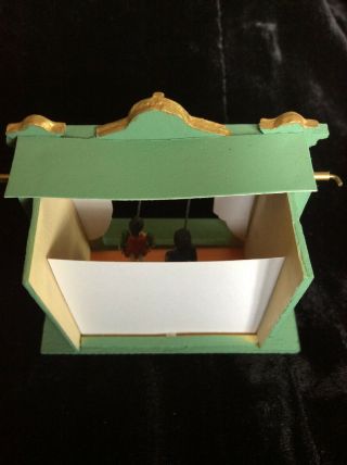 Artisan Kummerow’s Miniature Limited Edition Moving Puppet Theater Signed 4