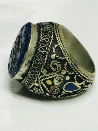 Shaitan Djinn Crown Prince Vintage Ring Ooak Magic Royalty Genie Grants Wishes