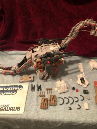 Zoids Electronic Battlesaurus Dinosaur Toy Kenner Vintage Electronic Toy Model