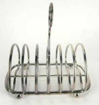 Tiffany&co Makers Toast Rack 8132 Silver Soldered